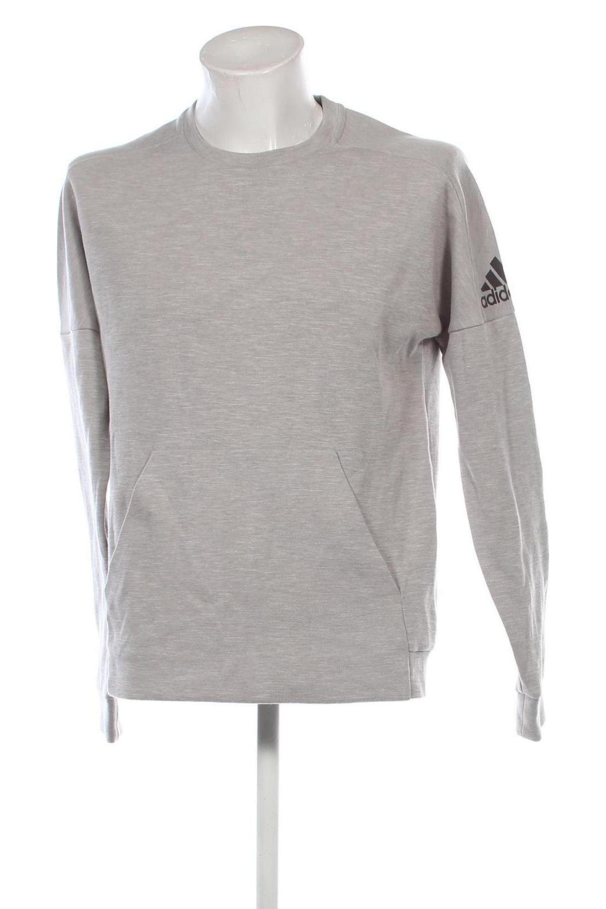 Herren Shirt Adidas, Größe M, Farbe Grau, Preis 20,97 €