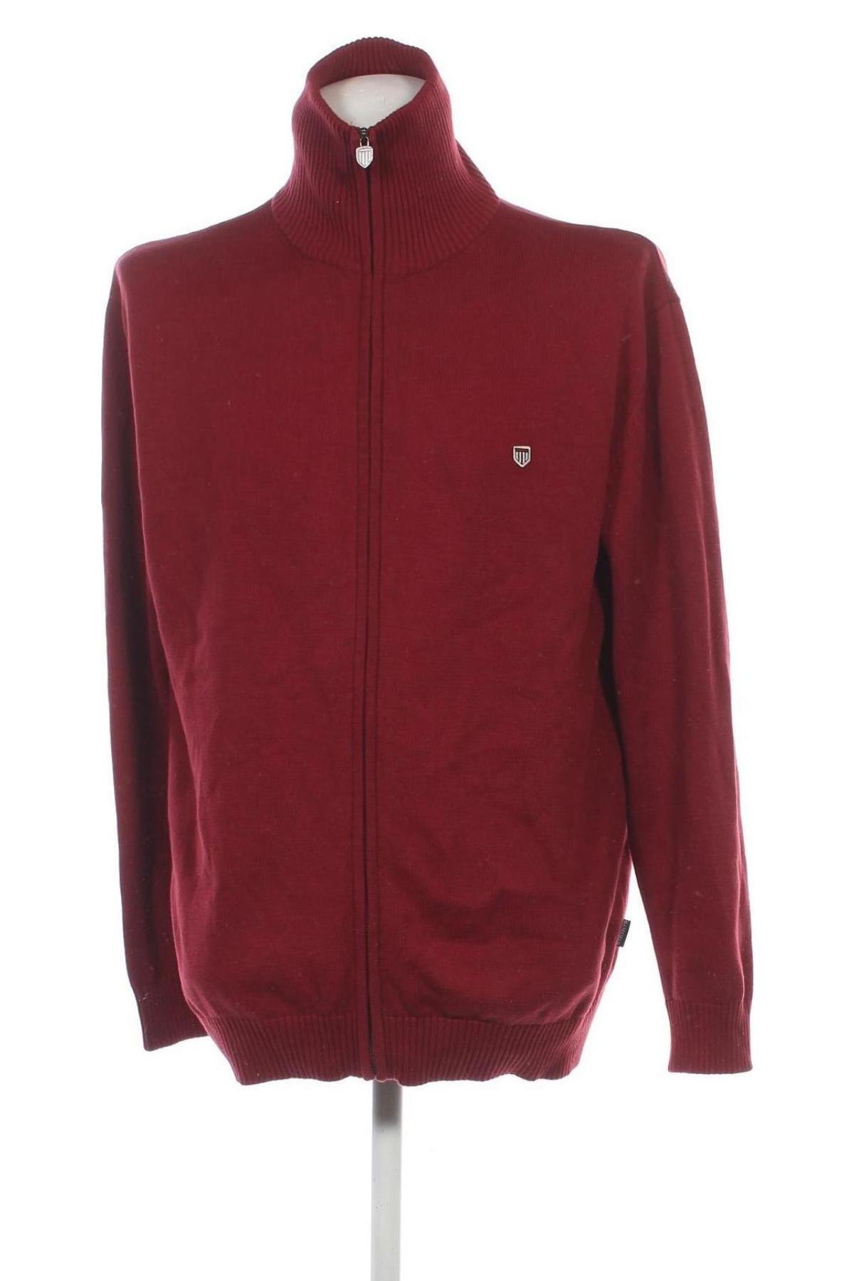 Herren Strickjacke Basefield, Größe XXL, Farbe Rot, Preis € 21,99