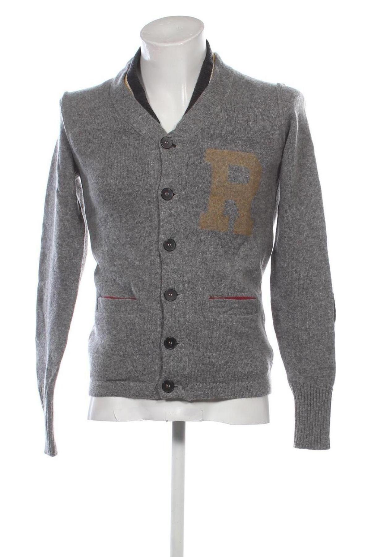 Herren Strickjacke Replay, Größe S, Farbe Grau, Preis 71,99 €