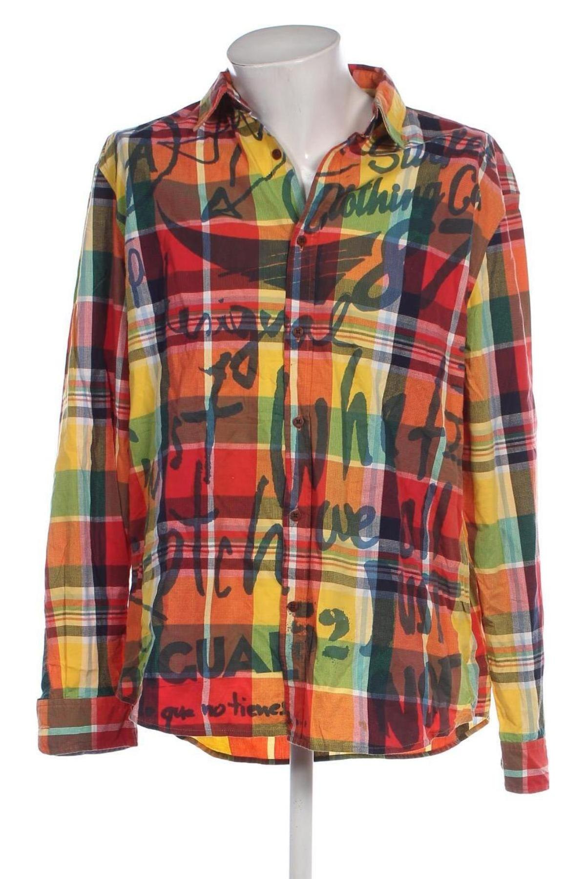 Herrenhemd Desigual, Größe XXL, Farbe Mehrfarbig, Preis € 38,49