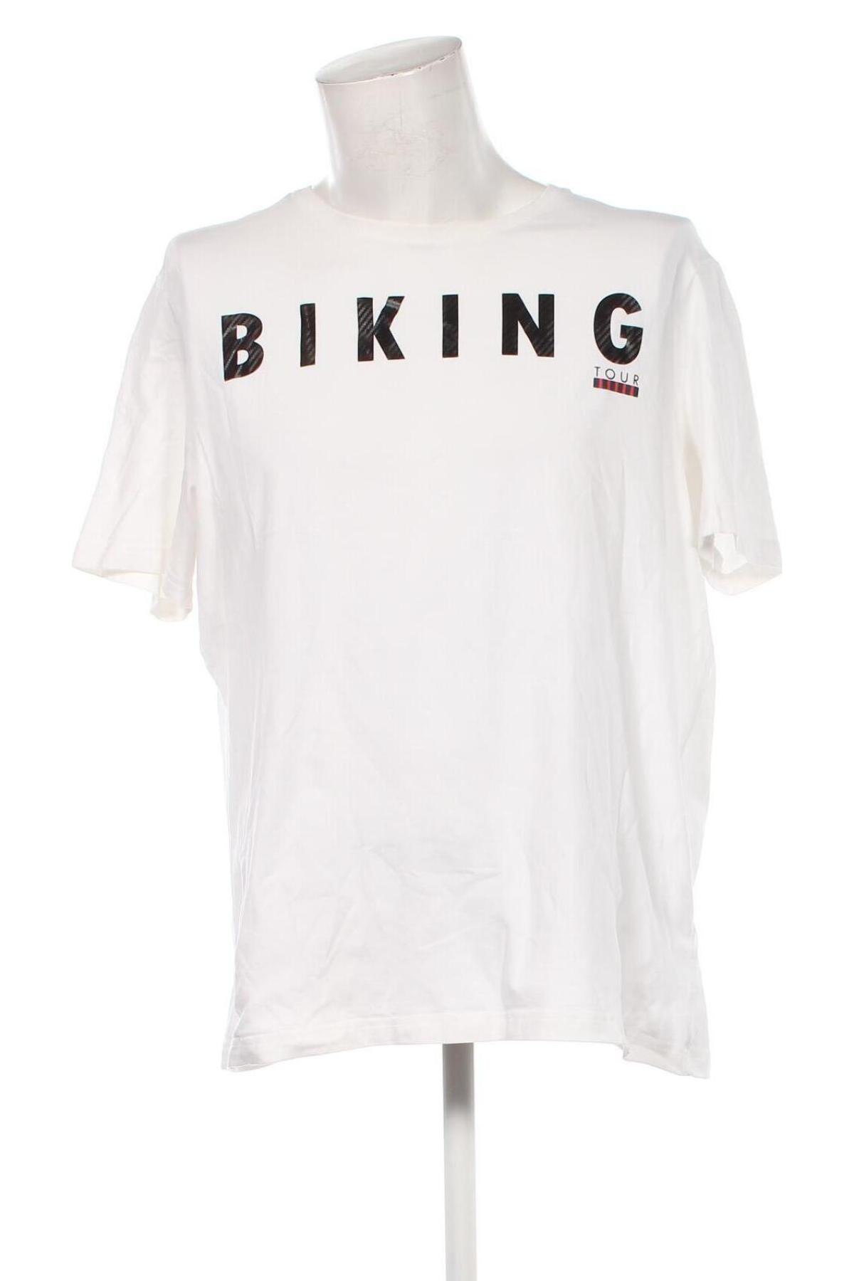 Ανδρικό t-shirt Brax, Μέγεθος XXL, Χρώμα Λευκό, Τιμή 14,00 €