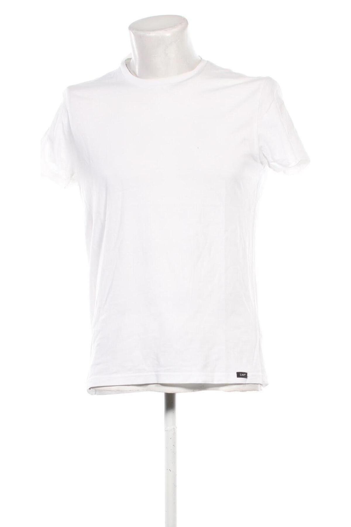 Herren T-Shirt Lee, Größe M, Farbe Weiß, Preis 14,00 €