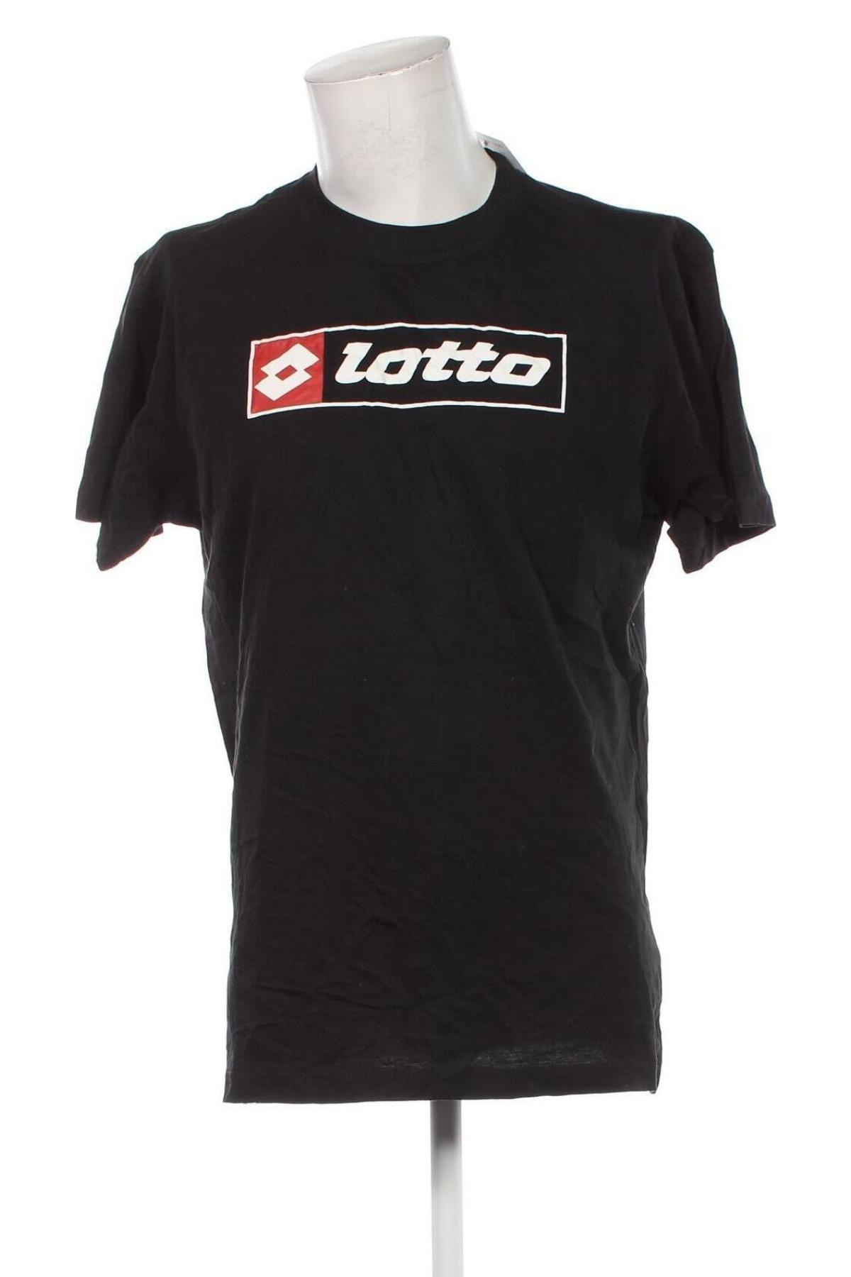 Tricou de bărbați Lotto, Mărime L, Culoare Negru, Preț 31,99 Lei