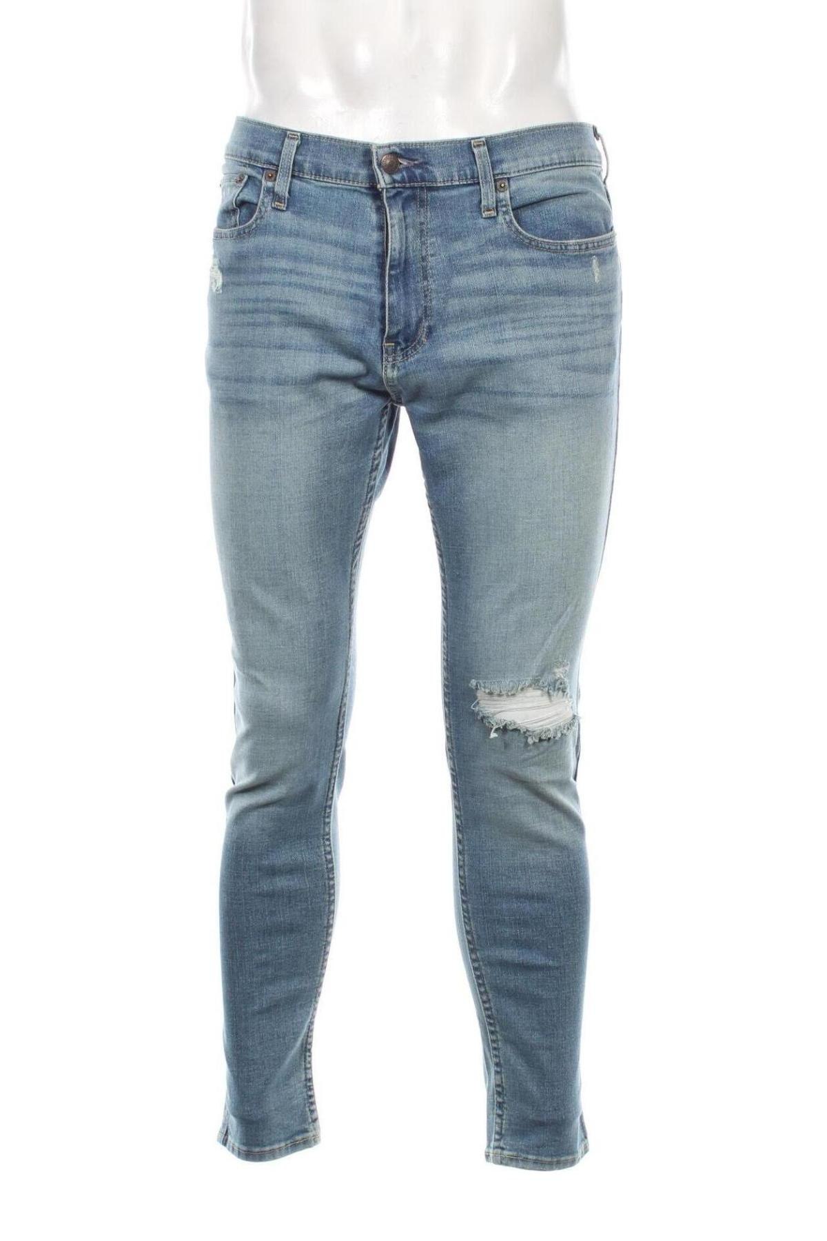 Herren Jeans Hollister, Größe L, Farbe Blau, Preis 24,55 €