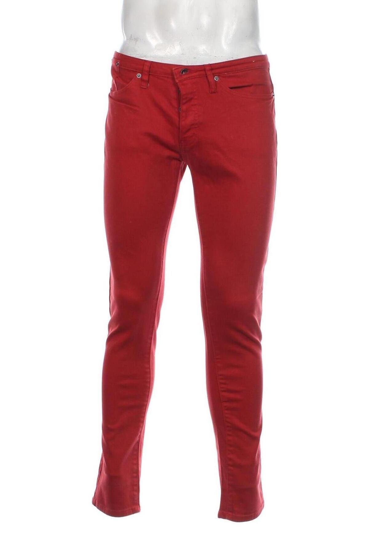 Herren Jeans Topman, Größe M, Farbe Rot, Preis 15,99 €