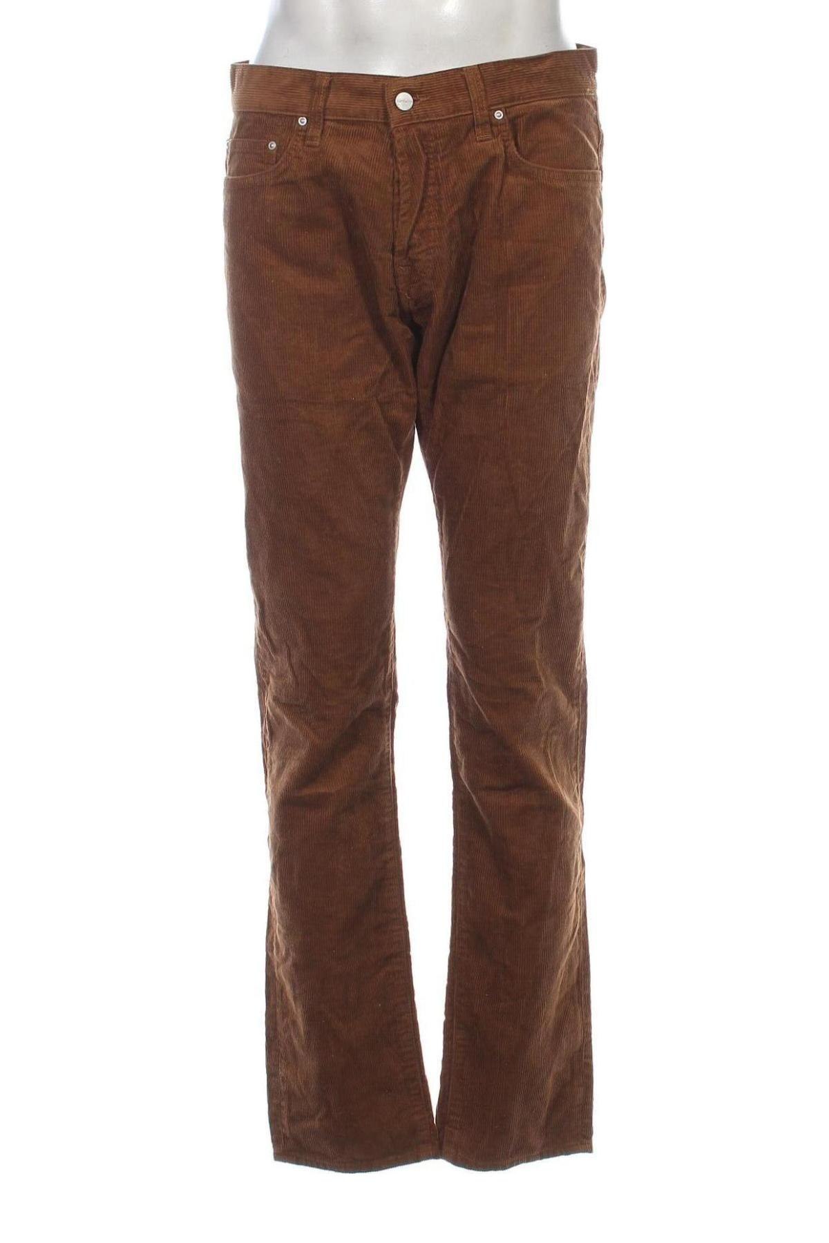 Herren Cordhose Carhartt, Größe L, Farbe Braun, Preis 47,99 €