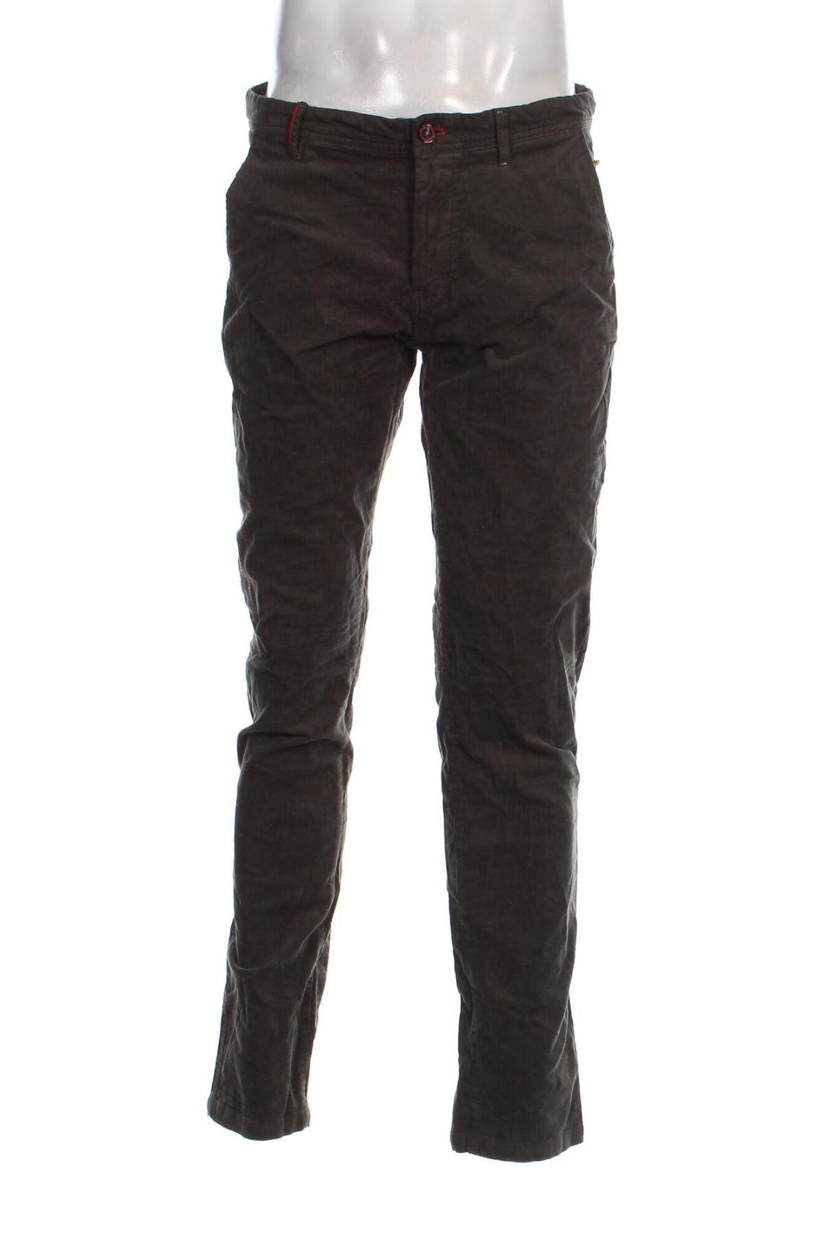 Pantaloni raiați de bărbați New Zealand Auckland, Mărime M, Culoare Verde, Preț 128,99 Lei