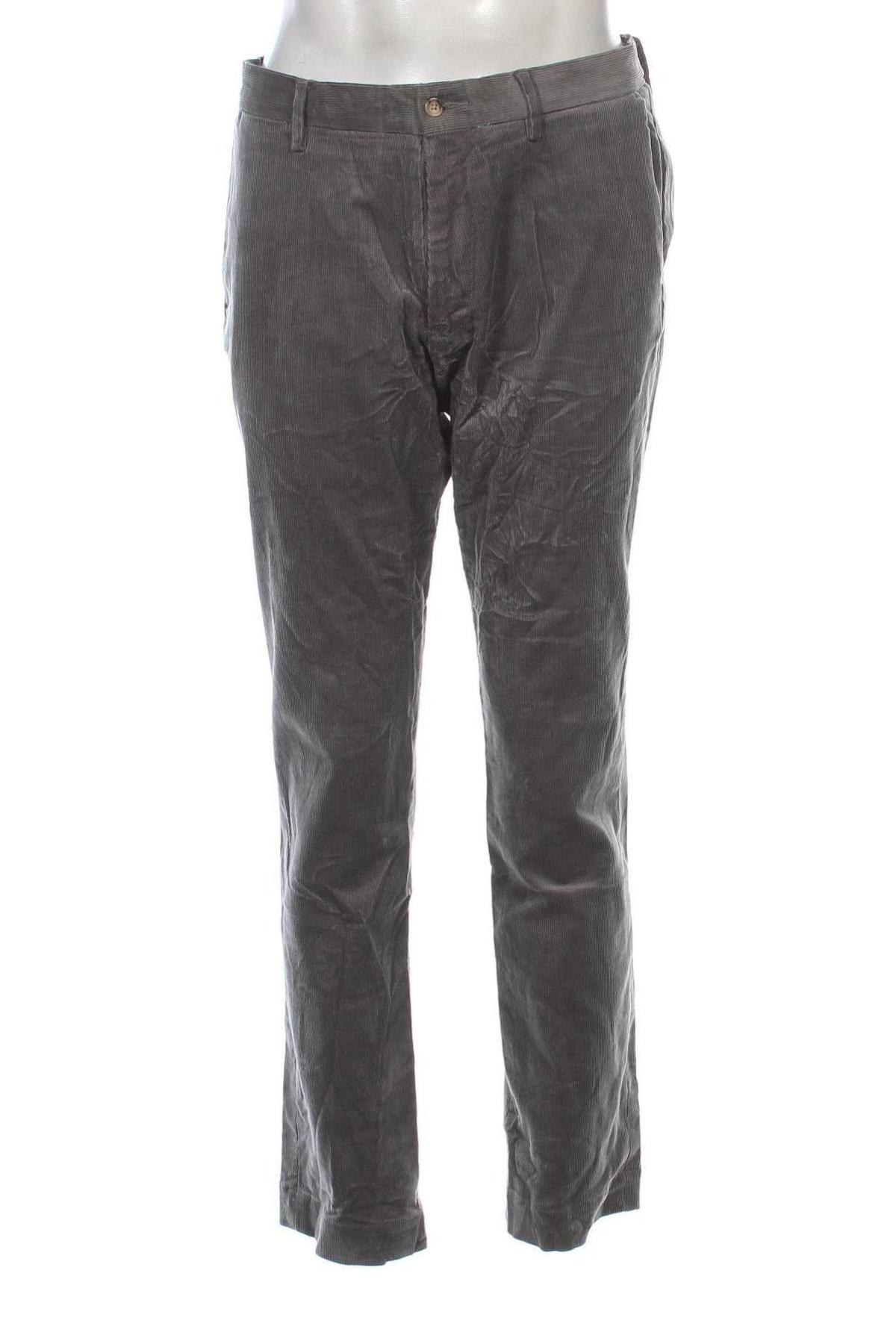 Herren Cordhose Ralph Lauren, Größe M, Farbe Grau, Preis 28,99 €