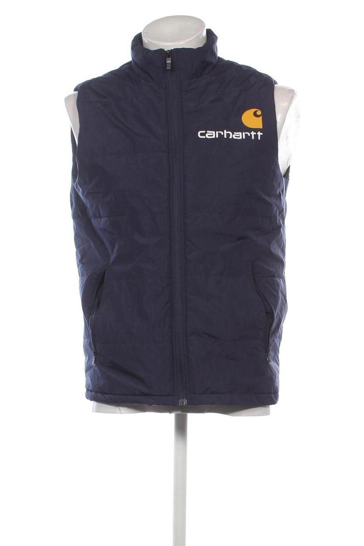 Vestă de bărbați Carhartt, Mărime L, Culoare Albastru, Preț 371,99 Lei