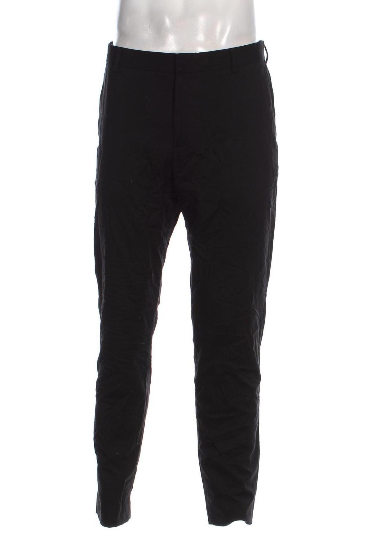 Pantaloni de bărbați H&M, Mărime L, Culoare Negru, Preț 128,99 Lei