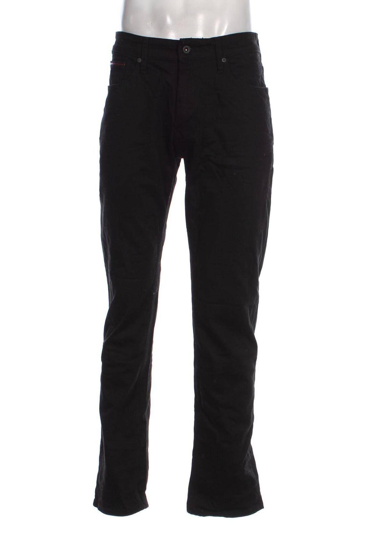 Pantaloni de bărbați Hilfiger Denim, Mărime L, Culoare Negru, Preț 124,99 Lei