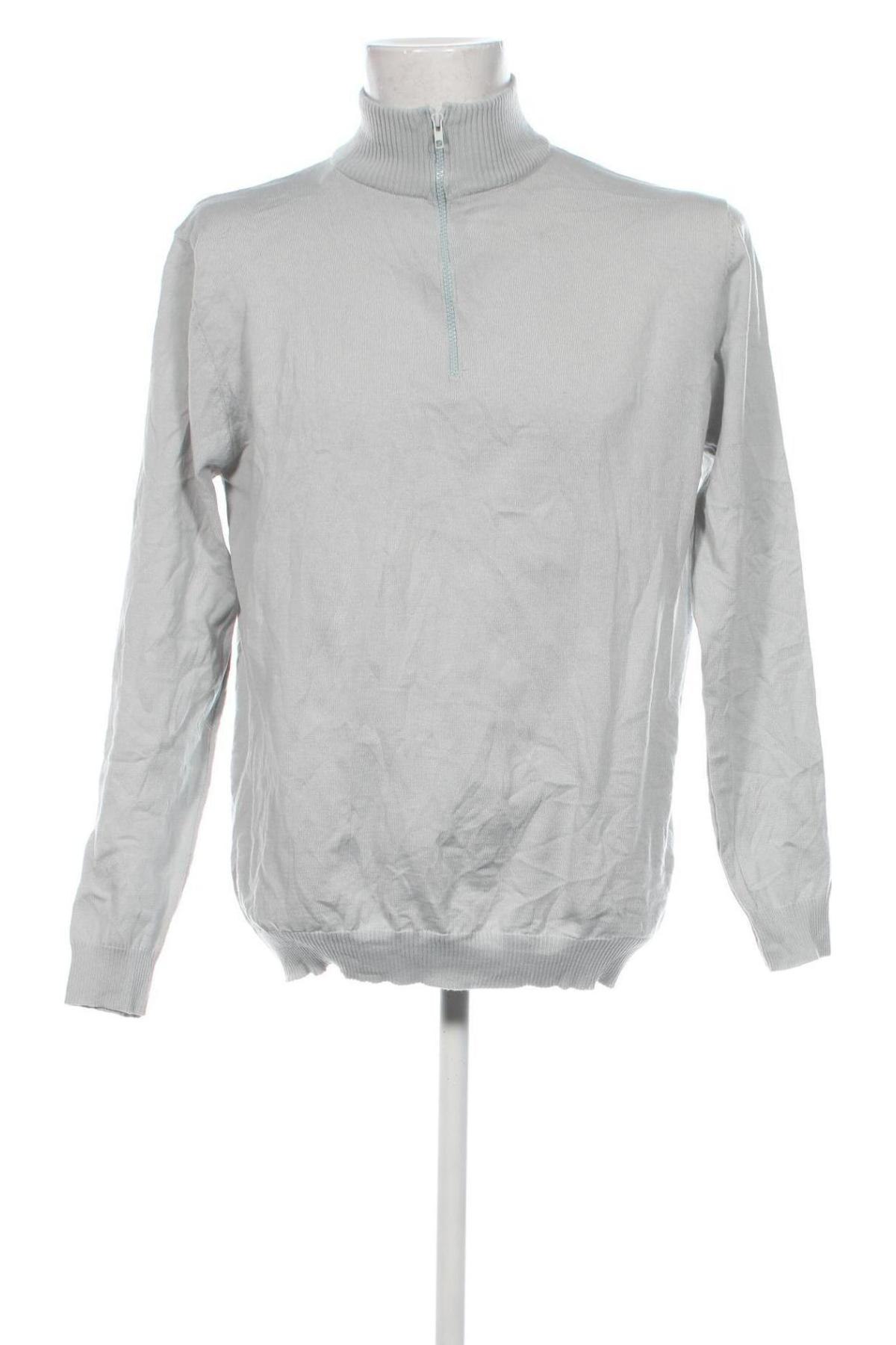 Herrenpullover, Größe L, Farbe Grau, Preis € 16,49