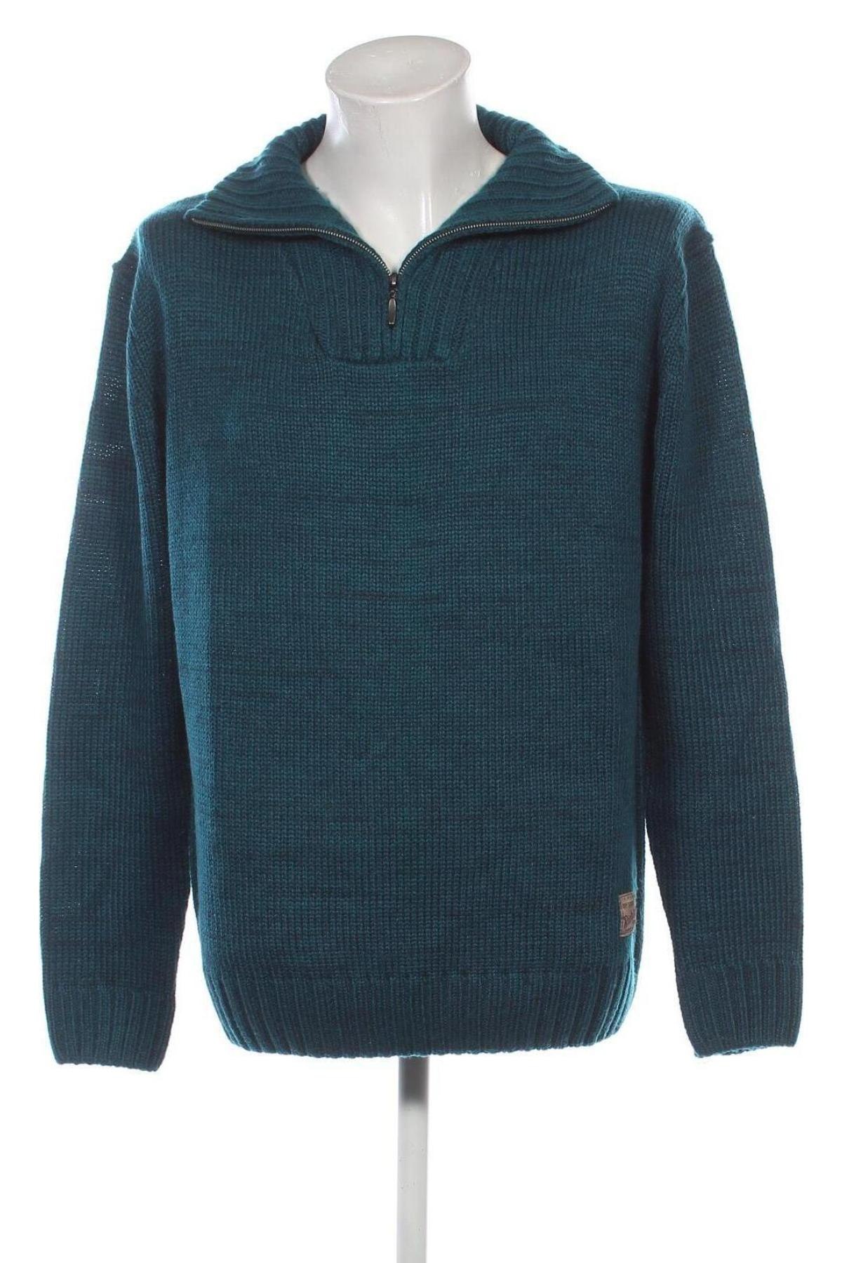 Herrenpullover, Größe XXL, Farbe Grün, Preis 17,90 €