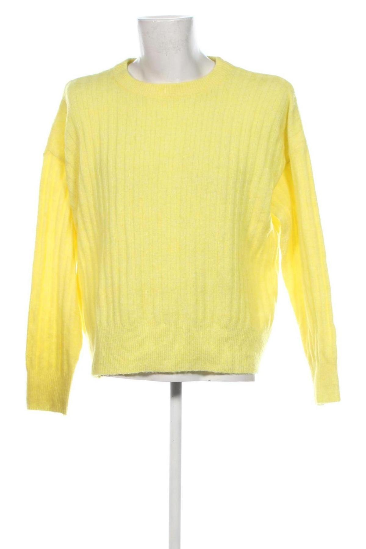 Herrenpullover Bik Bok, Größe L, Farbe Gelb, Preis € 16,49