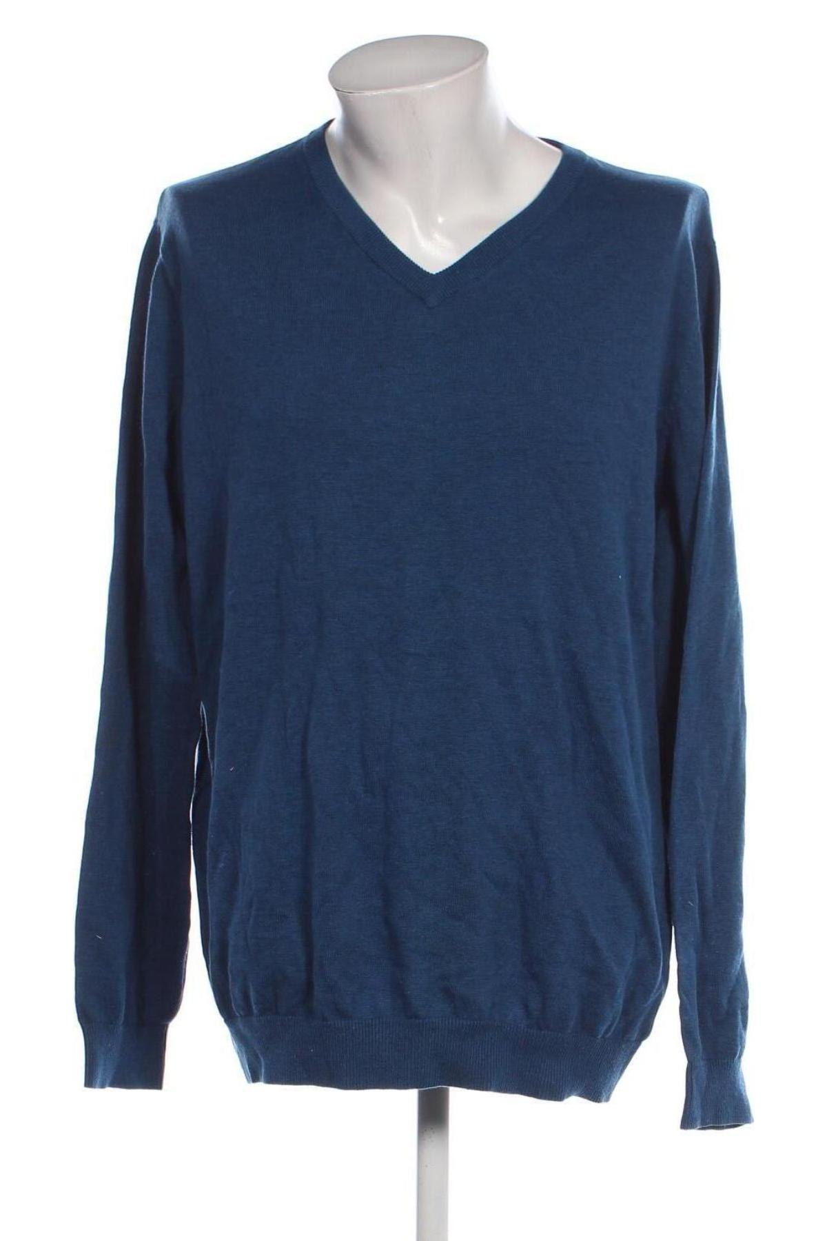 Herrenpullover Dressmann, Größe 3XL, Farbe Blau, Preis € 23,99