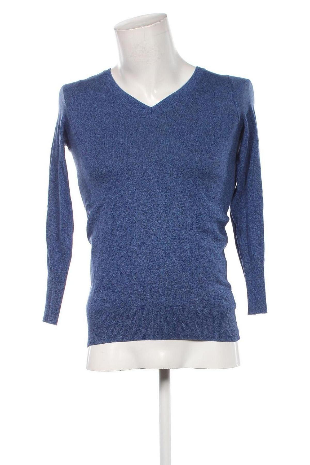 Herrenpullover Faded Glory, Größe M, Farbe Blau, Preis 14,96 €