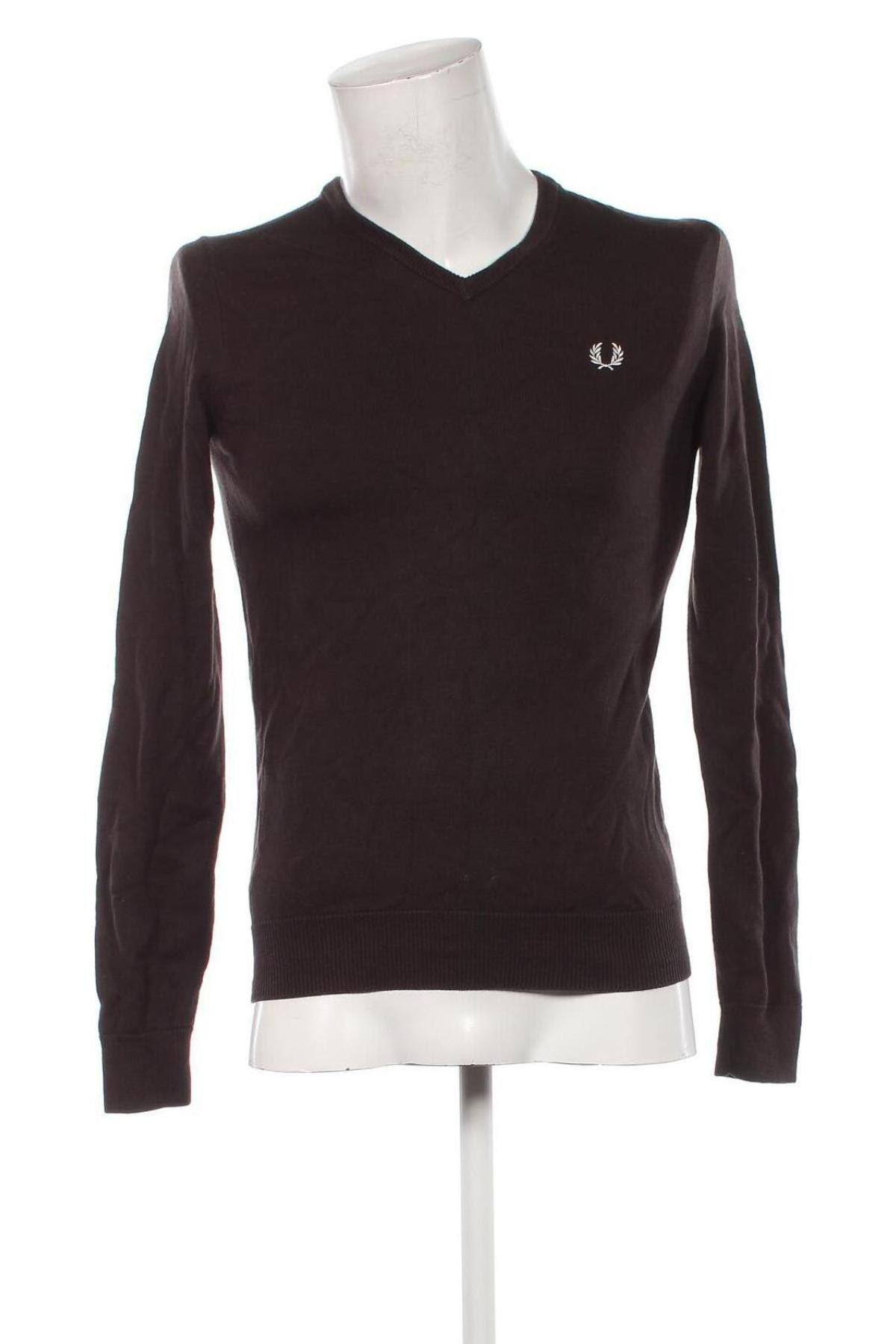 Pánský svetr  Fred Perry, Velikost XS, Barva Hnědá, Cena  699,00 Kč