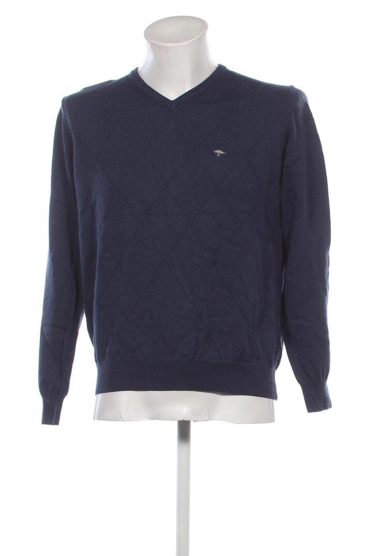 Herrenpullover Fynch-Hatton, Größe M, Farbe Blau, Preis 28,49 €