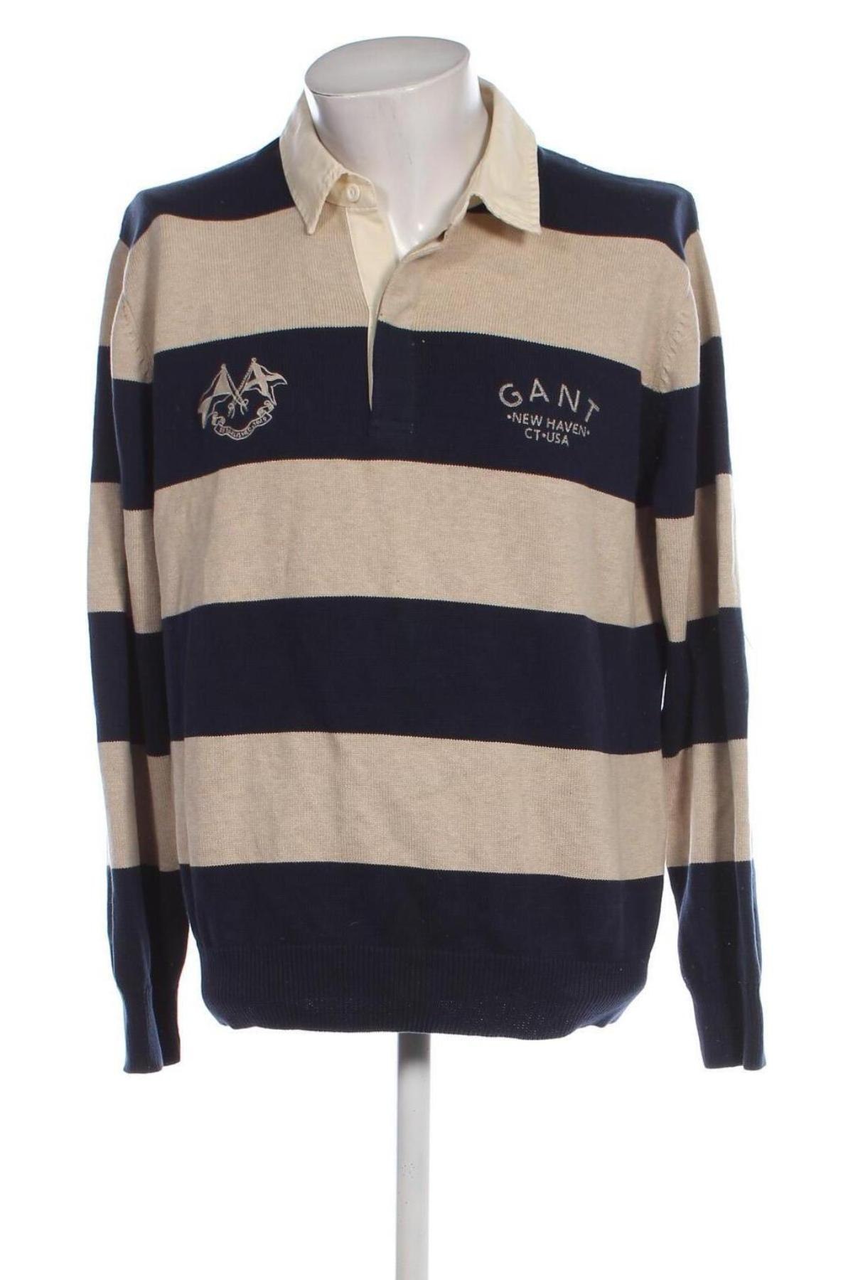 Herrenpullover Gant, Größe XL, Farbe Mehrfarbig, Preis 46,99 €