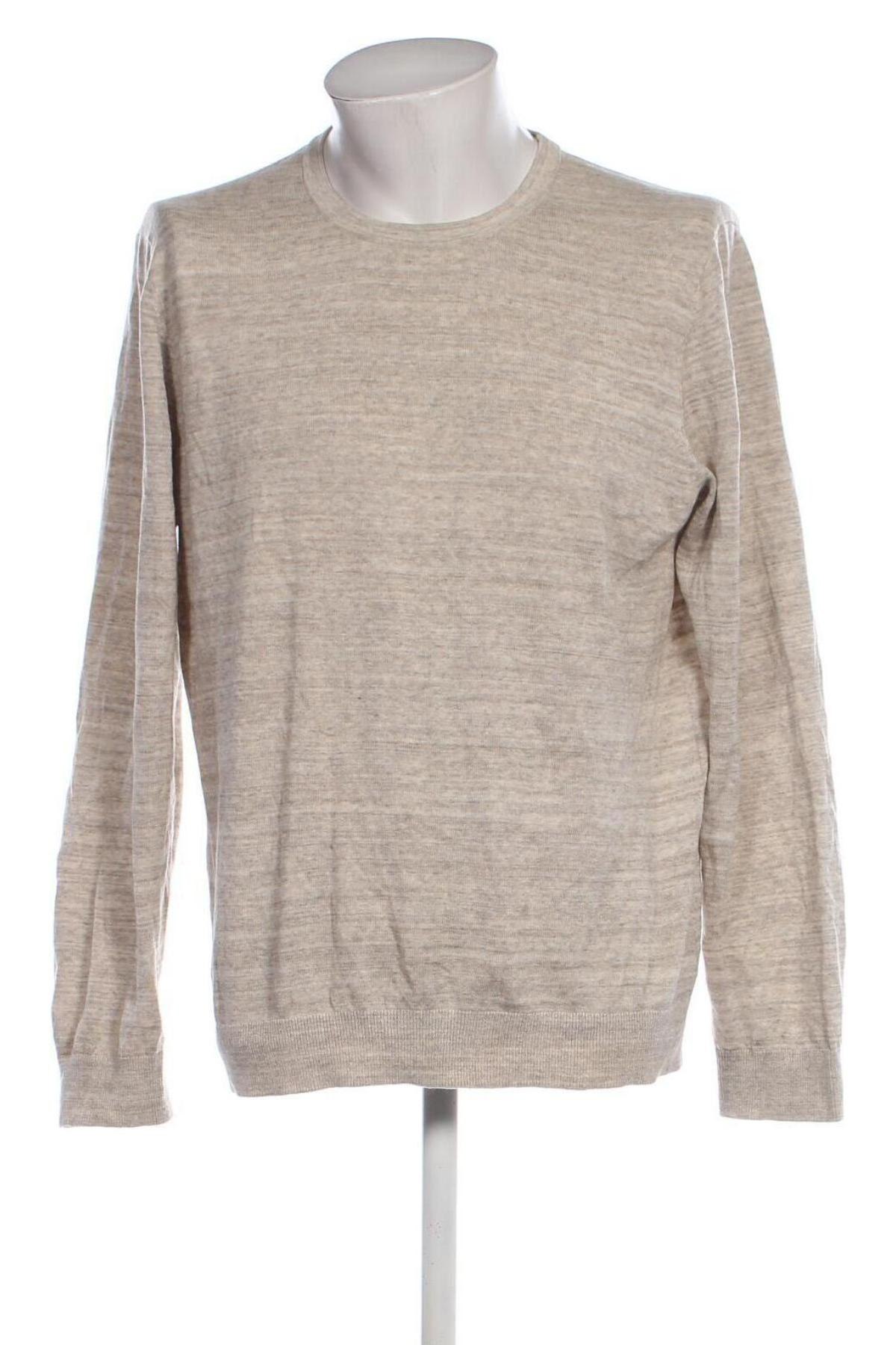 Herrenpullover H&M, Größe L, Farbe Beige, Preis 14,99 €