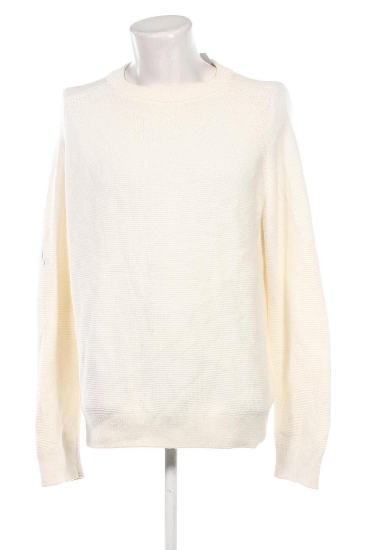 Męski sweter H&M, Rozmiar XL, Kolor Biały, Cena 111,99 zł