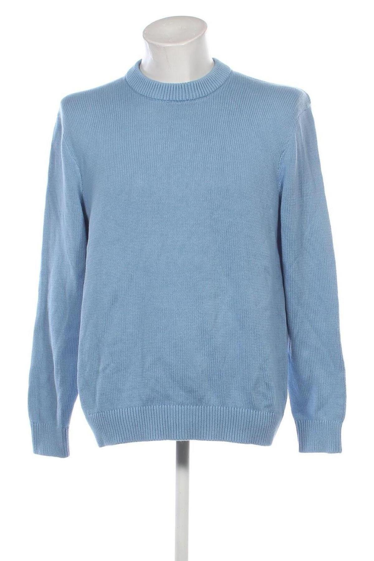 Męski sweter H&M, Rozmiar M, Kolor Niebieski, Cena 111,99 zł