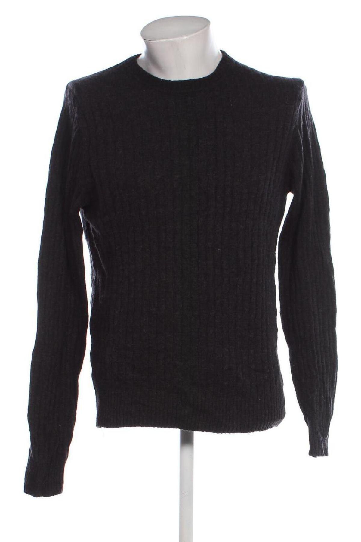 Herrenpullover H&M L.O.G.G., Größe M, Farbe Grau, Preis € 16,49