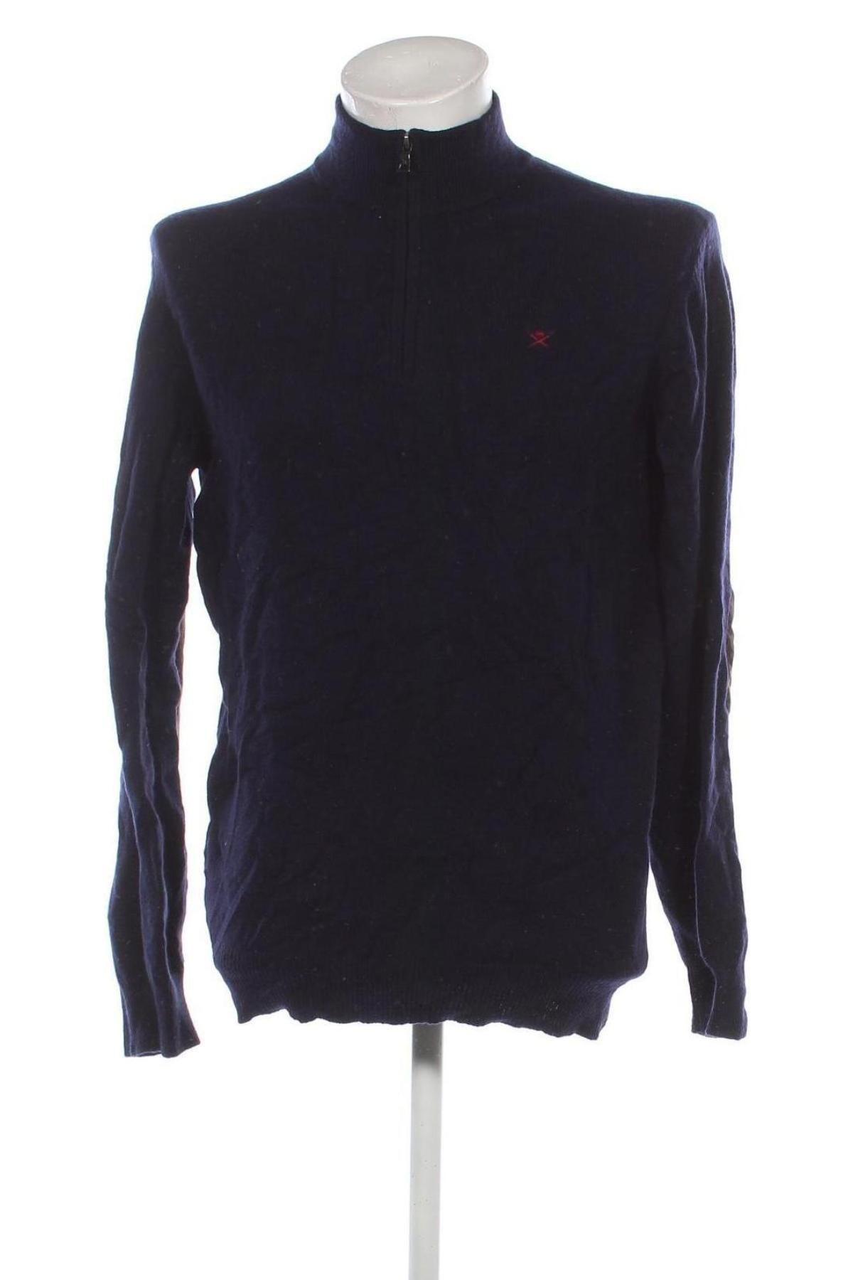 Herrenpullover Hackett, Größe XXL, Farbe Blau, Preis 50,99 €