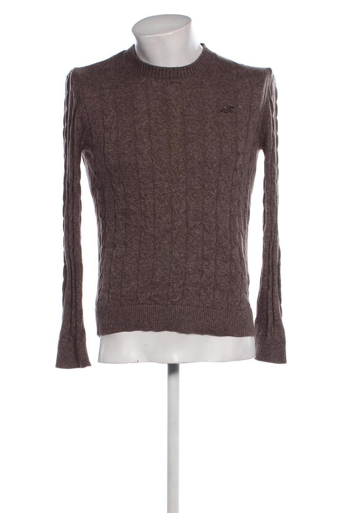 Herrenpullover Hollister, Größe S, Farbe Braun, Preis 16,49 €