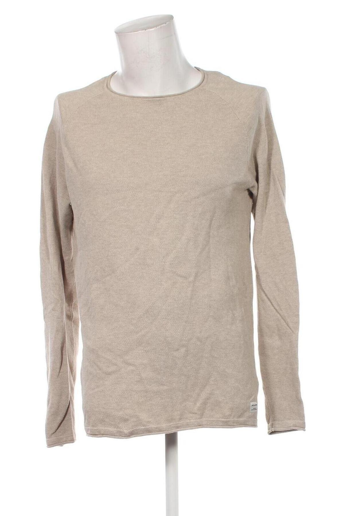 Herrenpullover Jack & Jones, Größe XL, Farbe Beige, Preis € 18,99