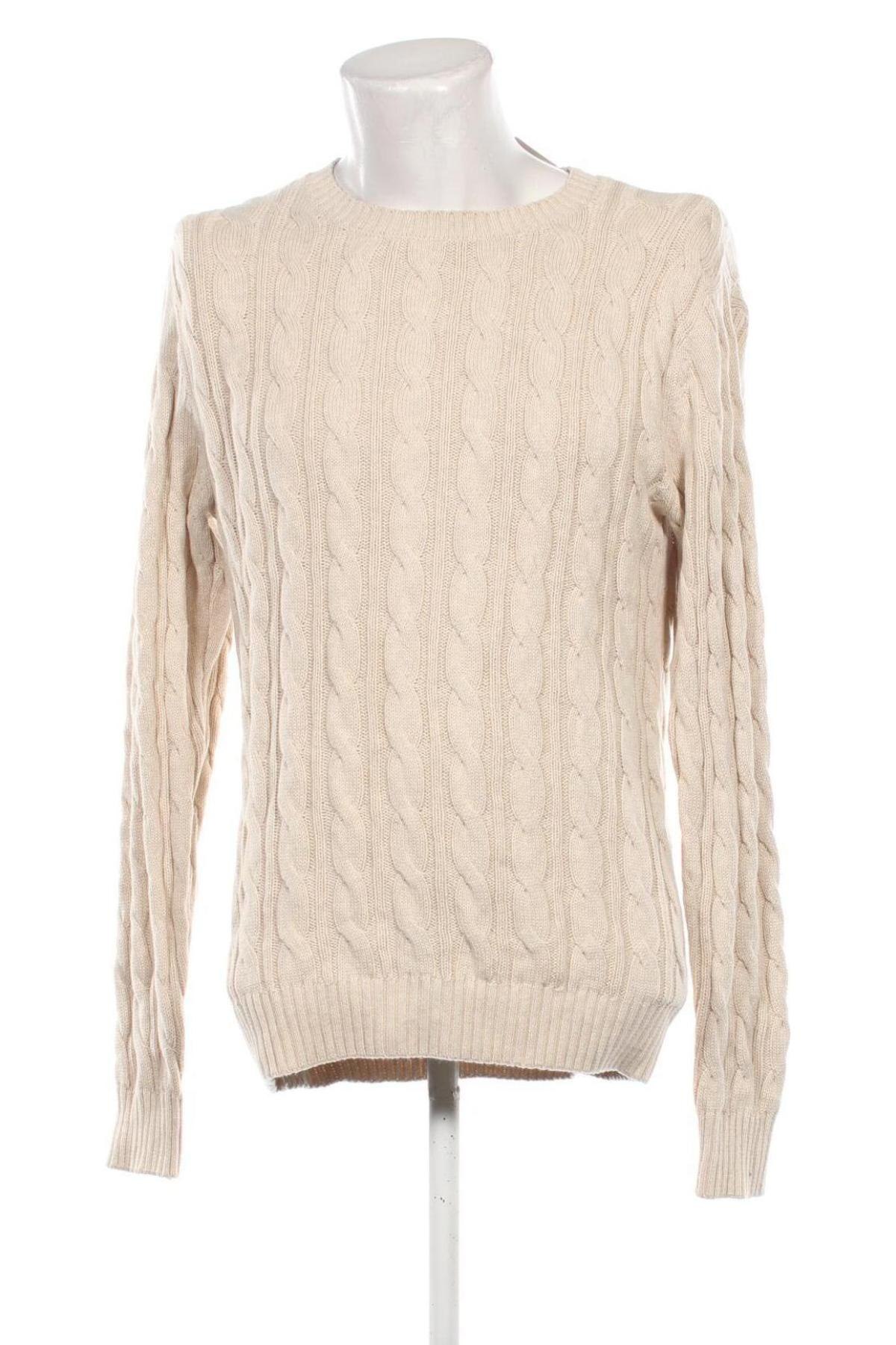 Herrenpullover Lager 157, Größe XL, Farbe Beige, Preis 24,99 €