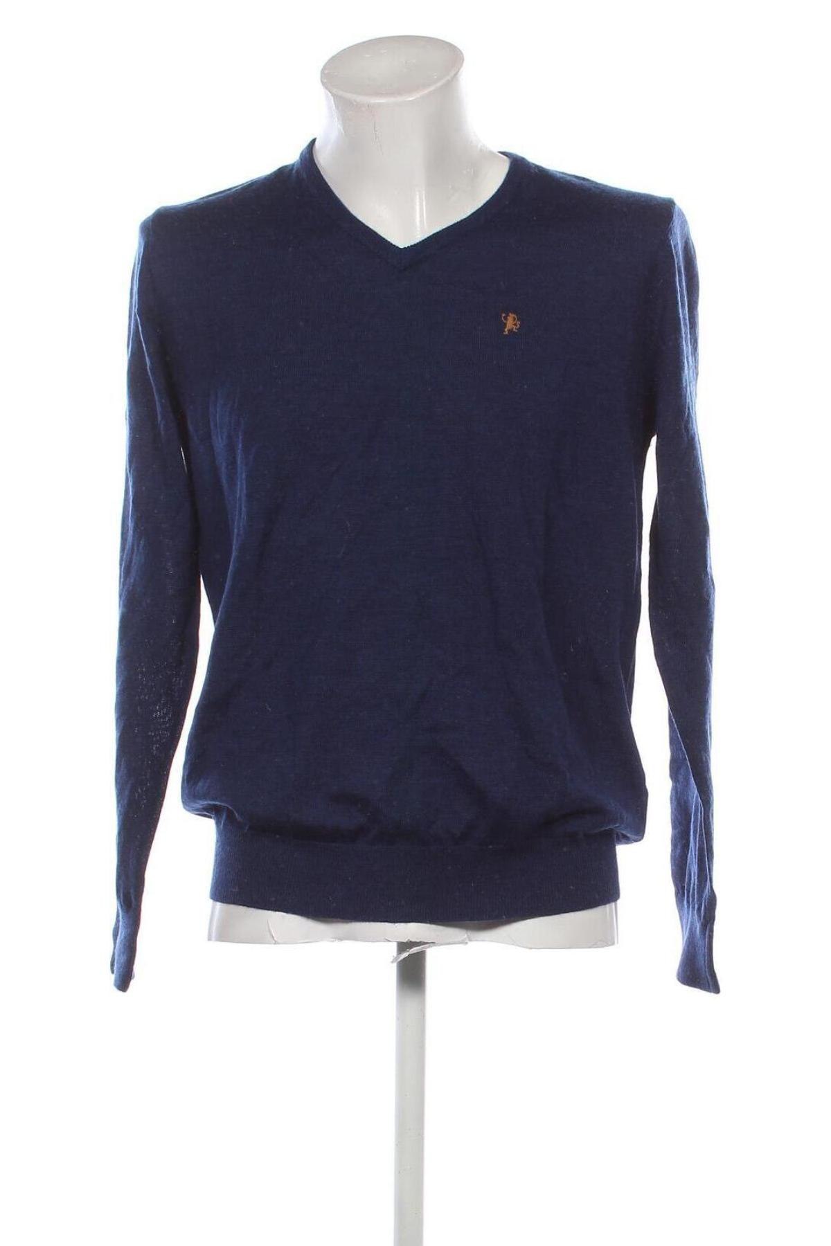 Herrenpullover Made By Monkeys, Größe L, Farbe Blau, Preis 75,49 €