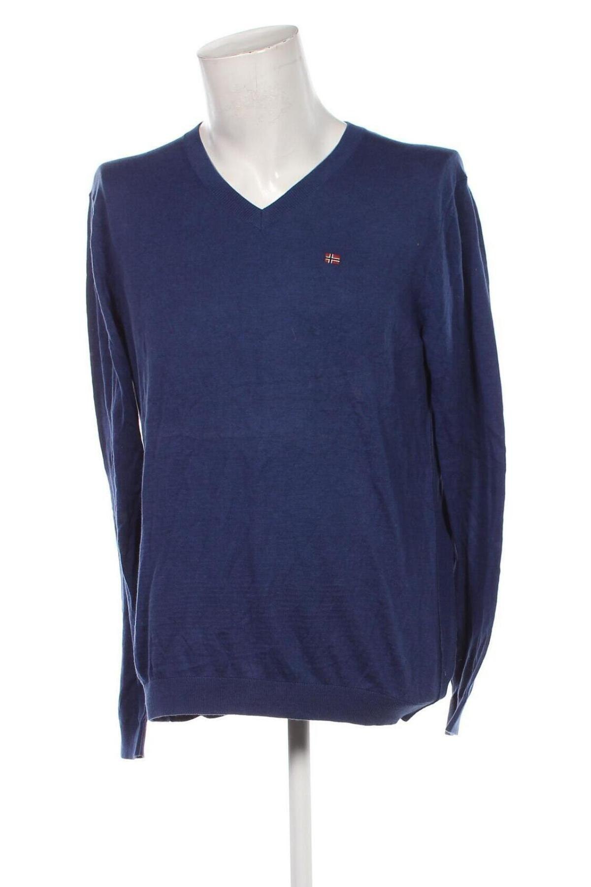 Herrenpullover Napapijri, Größe XL, Farbe Blau, Preis 71,99 €