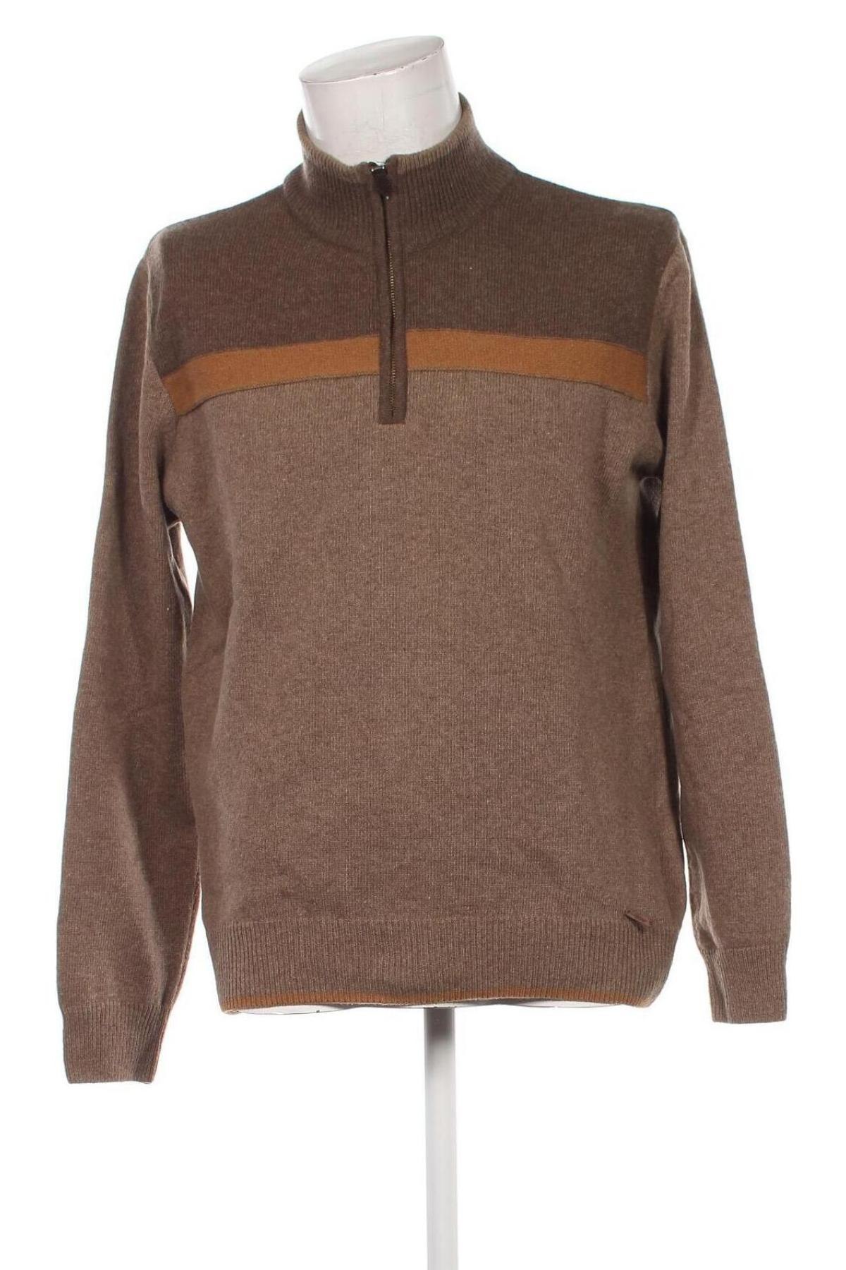 Herrenpullover Olly Gan, Größe L, Farbe Beige, Preis € 14,99