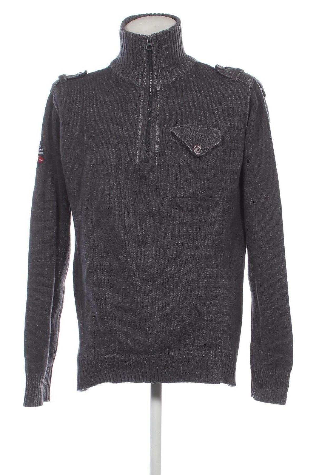 Herrenpullover Petrol Industries, Größe XXL, Farbe Grau, Preis 24,55 €