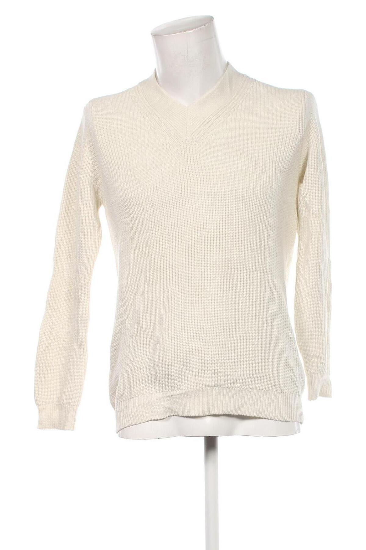 Herrenpullover Sonny Bono, Größe S, Farbe Weiß, Preis 16,49 €