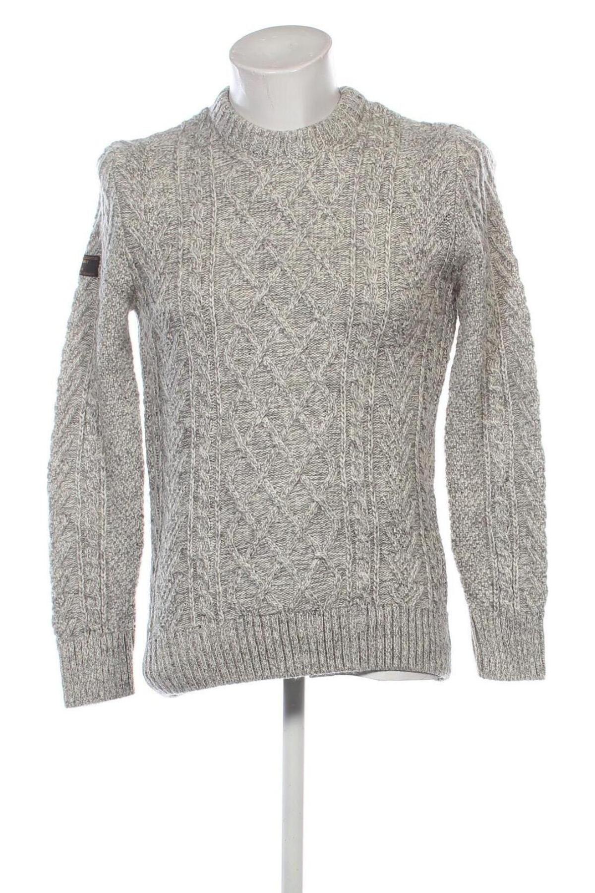 Herrenpullover Superdry, Größe M, Farbe Grau, Preis € 23,49