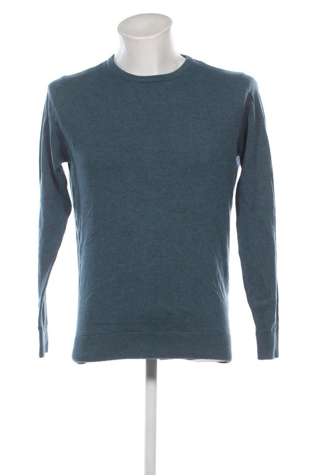 Herrenpullover Tom Tailor, Größe M, Farbe Blau, Preis 24,55 €