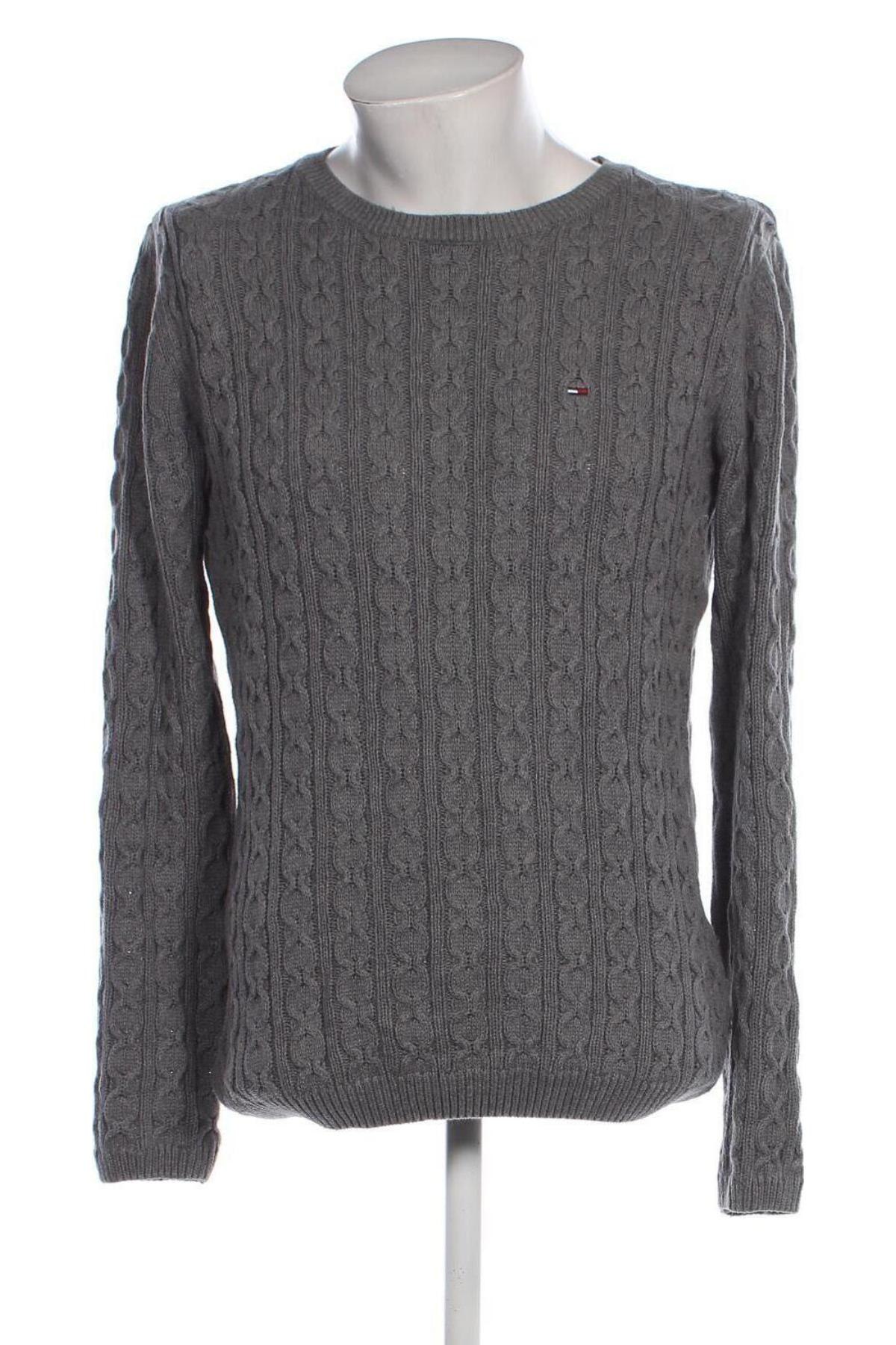 Herrenpullover Tommy Hilfiger, Größe M, Farbe Grau, Preis € 43,99