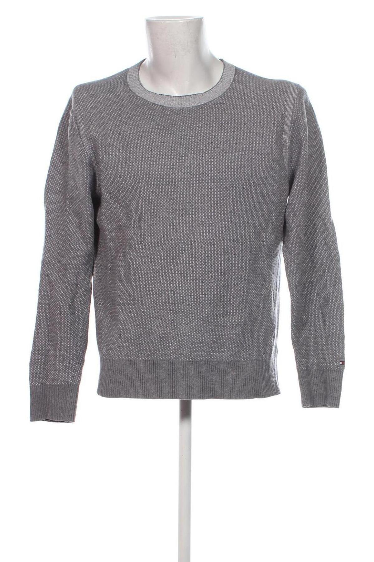 Herrenpullover Tommy Hilfiger, Größe XL, Farbe Grau, Preis 50,49 €