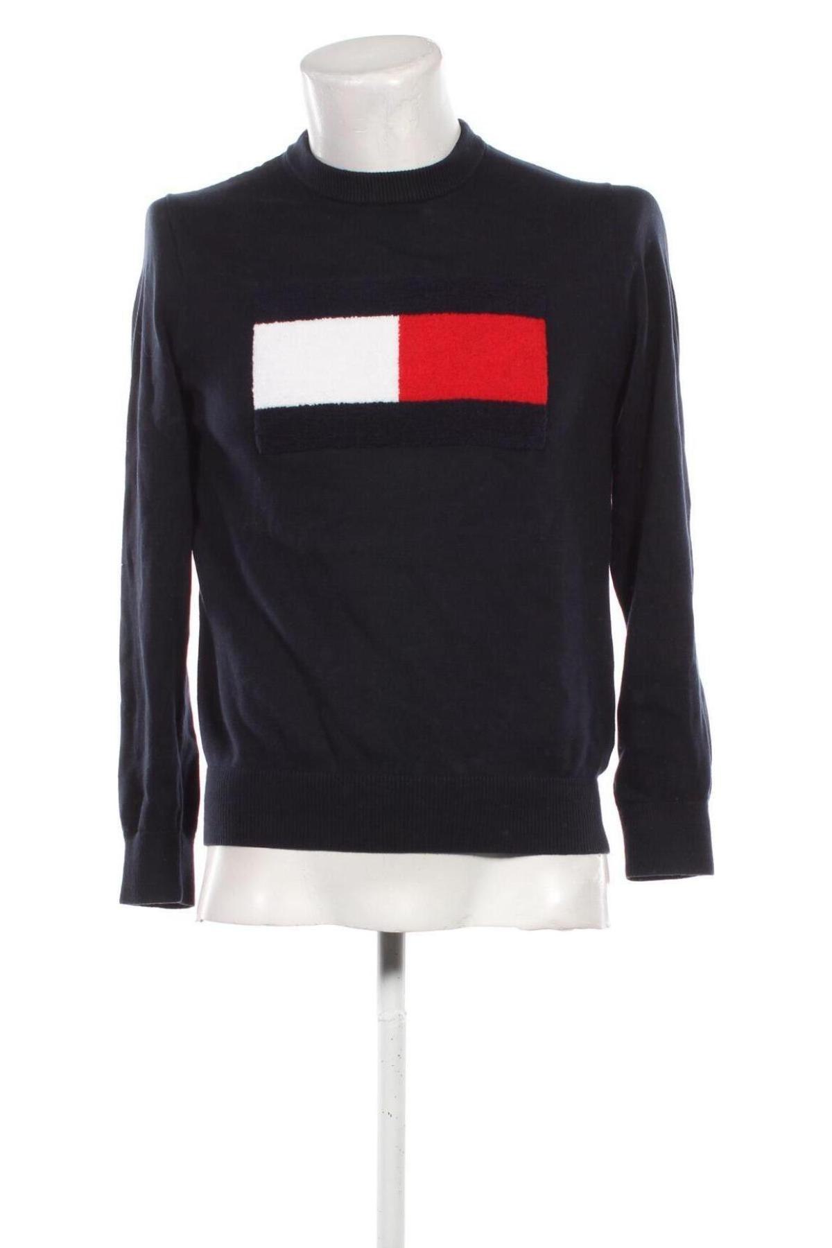 Pánsky sveter  Tommy Hilfiger, Veľkosť S, Farba Modrá, Cena  50,95 €