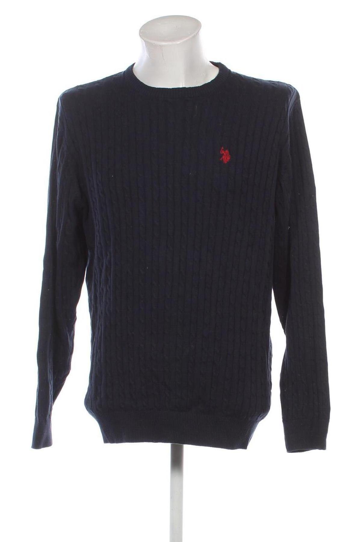 Herrenpullover U.S. Polo Assn., Größe XL, Farbe Blau, Preis 28,99 €