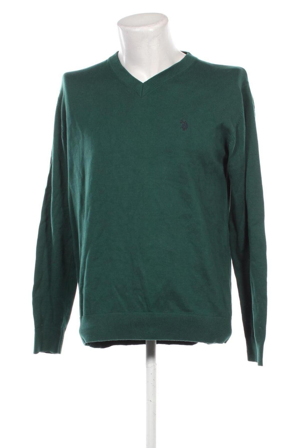 Herrenpullover U.S. Polo Assn., Größe L, Farbe Grün, Preis € 43,49