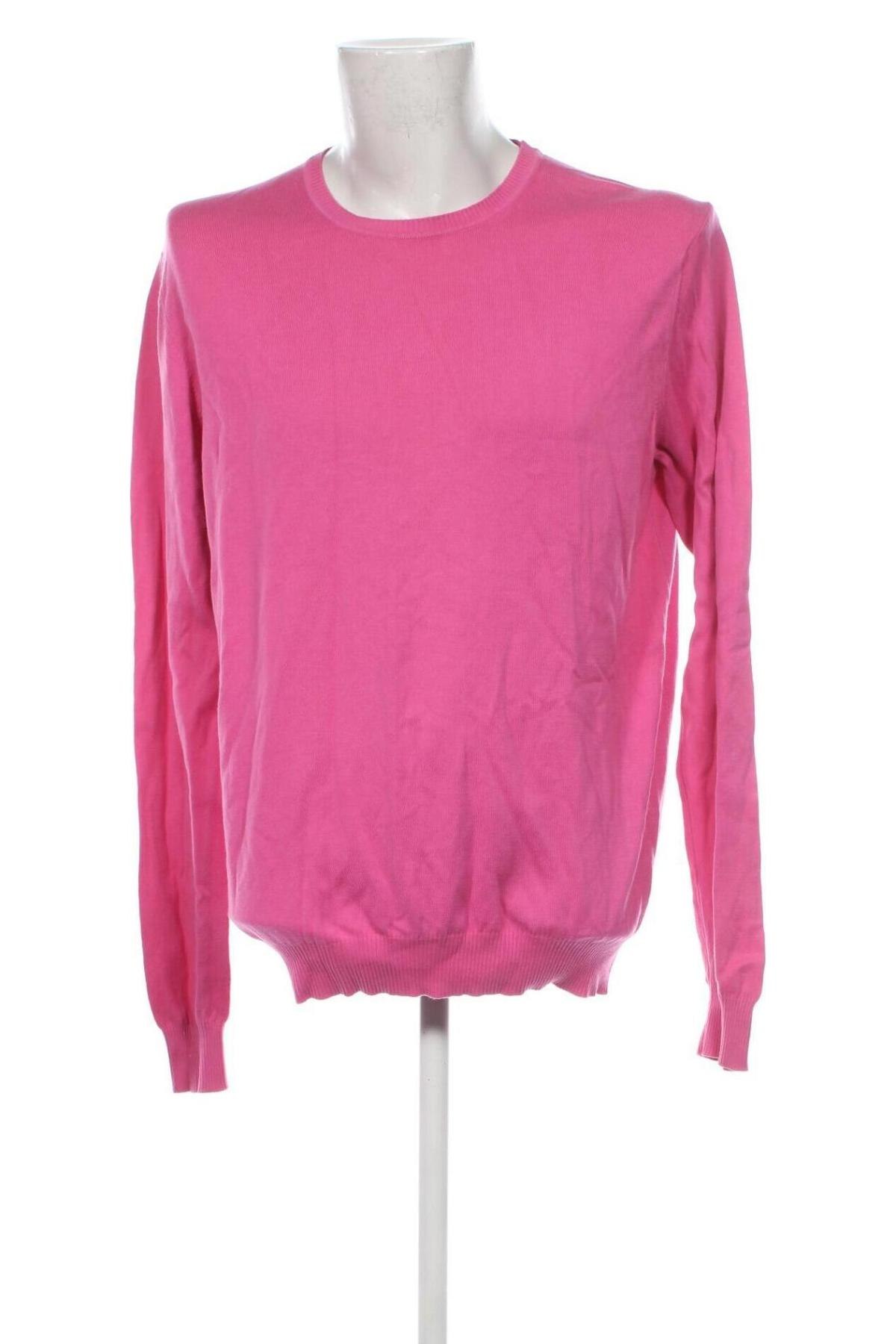 Herrenpullover United Colors Of Benetton, Größe XL, Farbe Rosa, Preis € 33,99