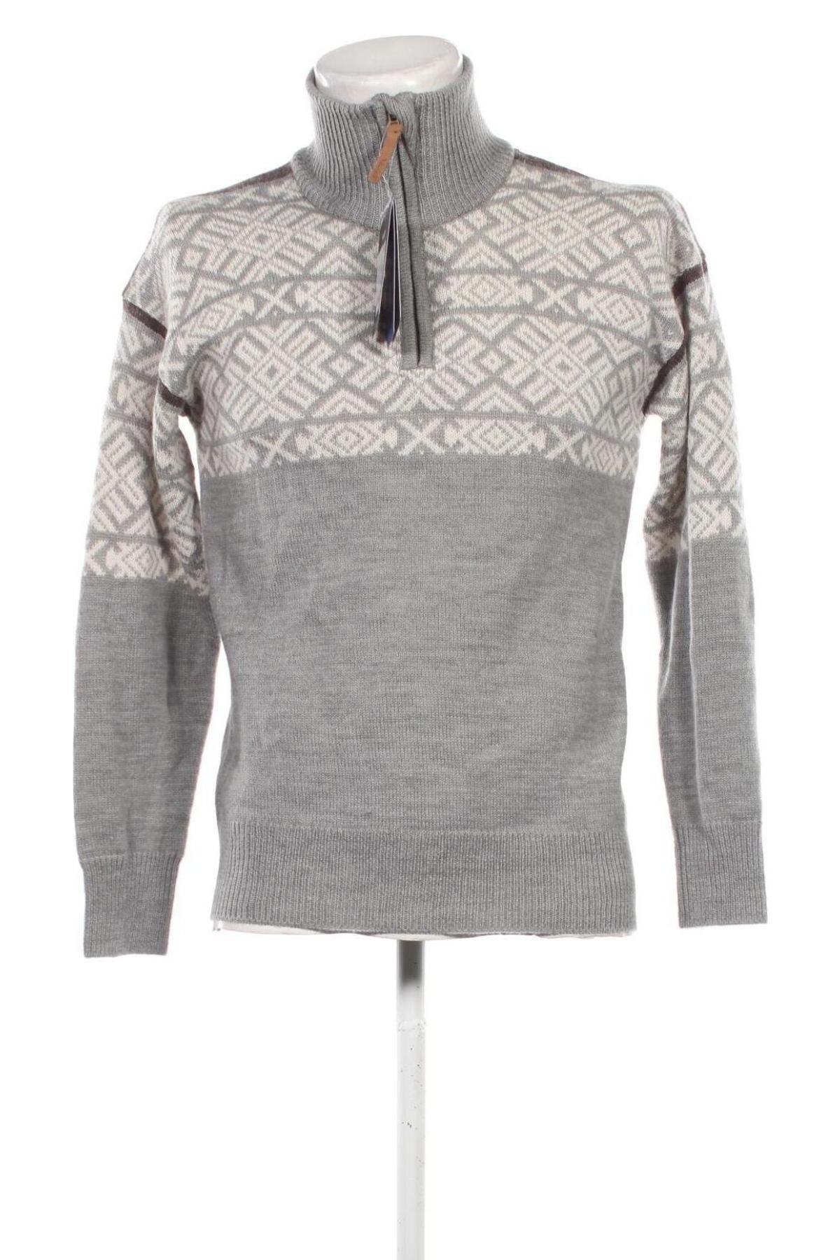 Herrenpullover Vikafjell, Größe S, Farbe Grau, Preis 75,49 €