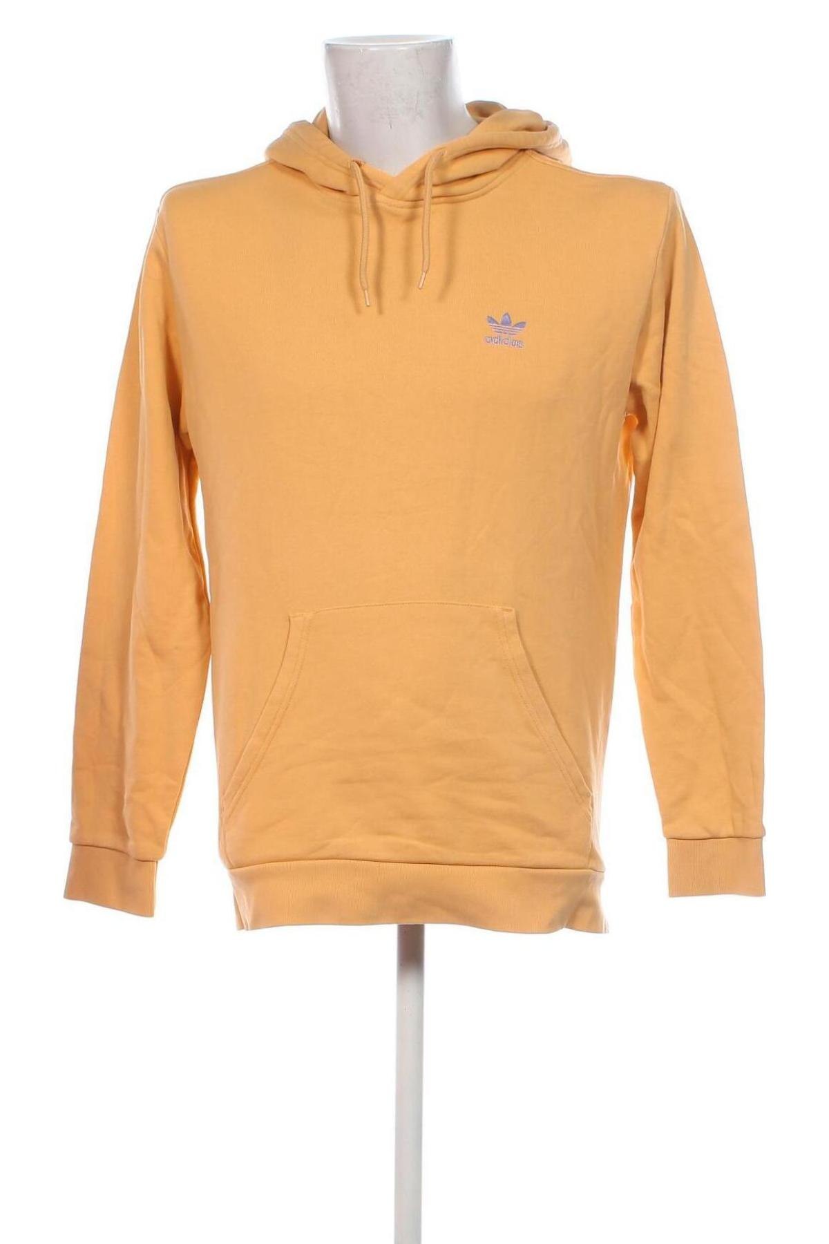 Herren Sweatshirt Adidas, Größe M, Farbe Gelb, Preis € 38,49