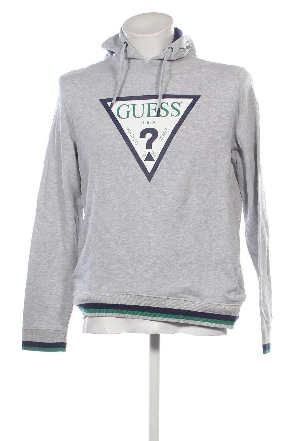 Męska bluza Guess, Rozmiar L, Kolor Szary, Cena 191,99 zł