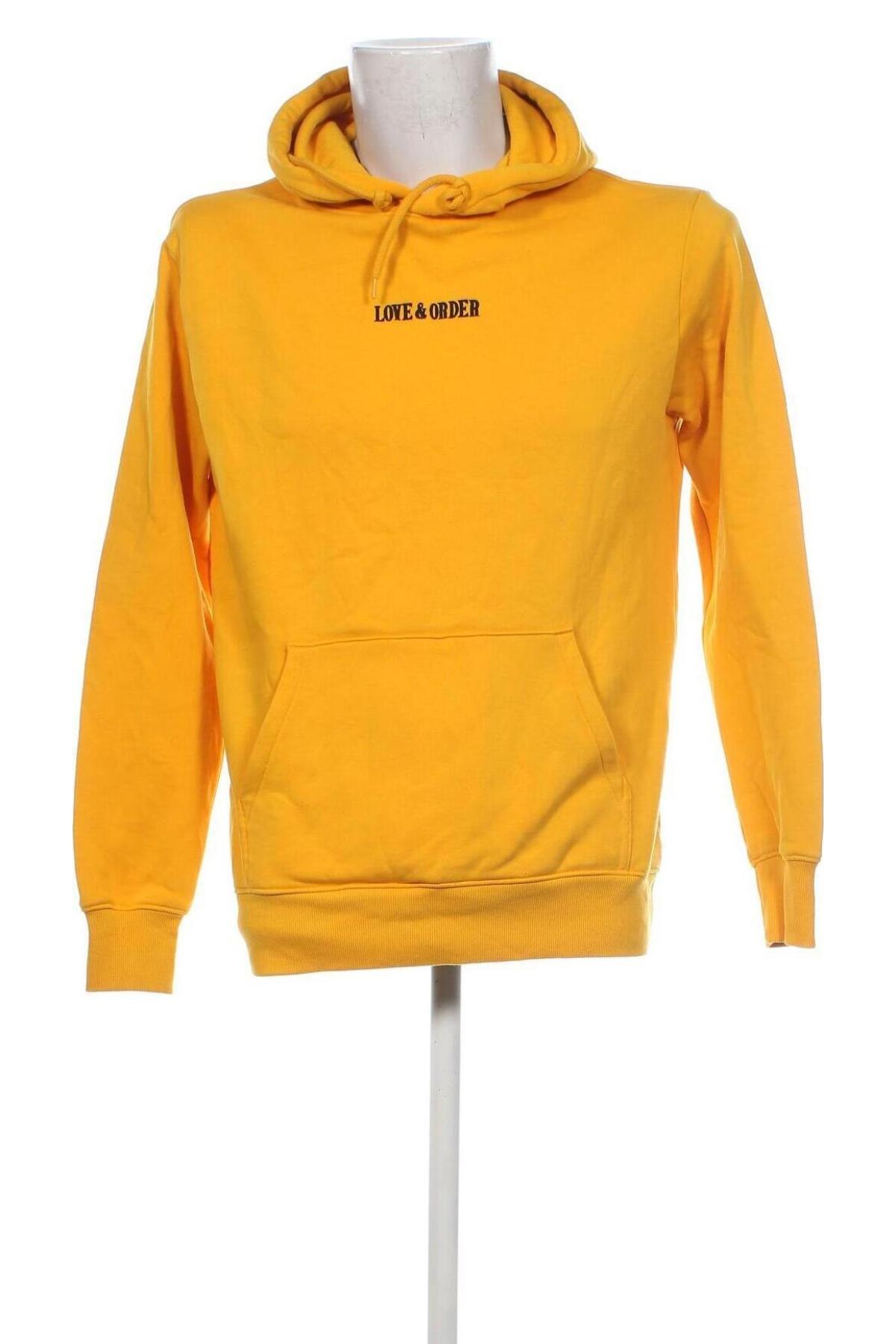 Herren Sweatshirt H&M Divided, Größe M, Farbe Gelb, Preis 27,49 €