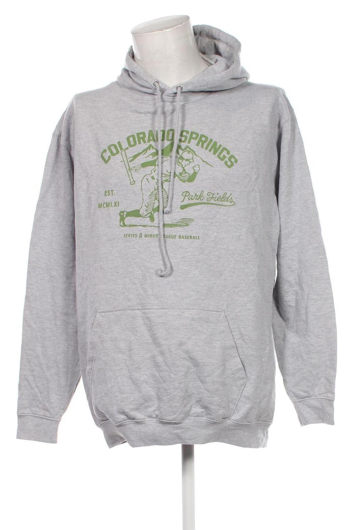 Herren Sweatshirt Just hoods, Größe XL, Farbe Grau, Preis 20,99 €