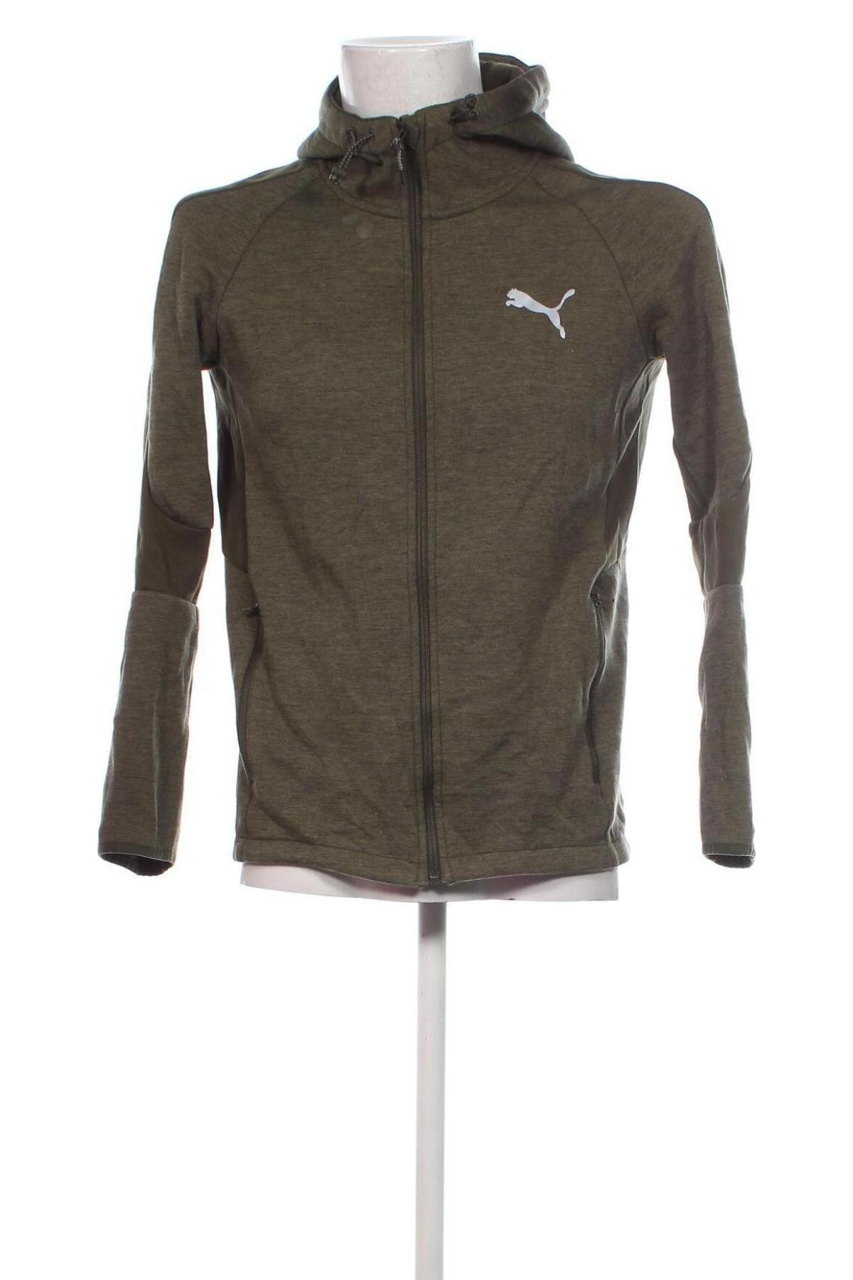 Herren Sweatshirt PUMA, Größe M, Farbe Grün, Preis 38,49 €